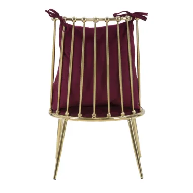 Fotel GLAM BACKY 55 60 83 cm (wysokość siedziska 35 cm)